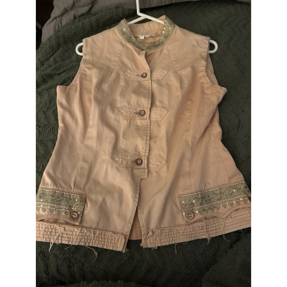 Da-Nang Vest- Beautifully Detailed Vintage/military Looking Style Size Medium
